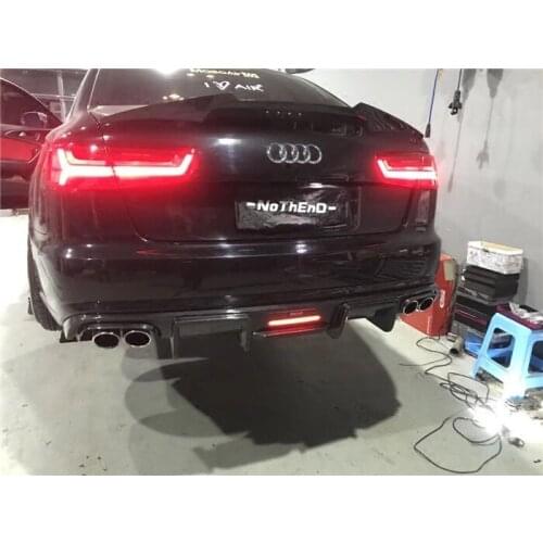 Suitable For S3 A4 A3 A5 S5 A6l A7 Modified Carbon Fiber Lip Karbel Rear Spoiler