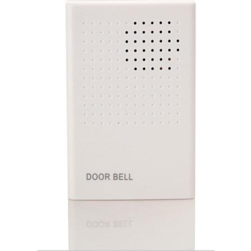 Wired Door Bell Chime DC 12V Vocal Wired Doorbell Welcome Door Bell For Office Home Security Access Control System White