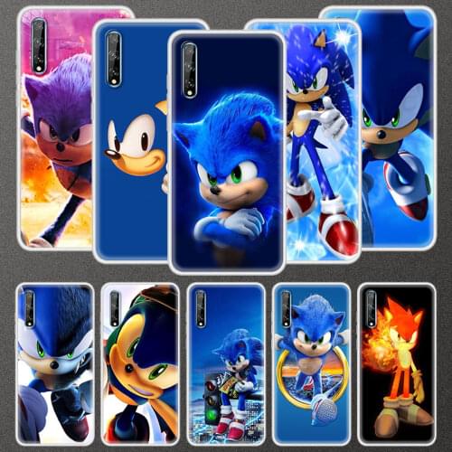 Supersonic Sonic Game Case for Huawei P30 Lite P40 P Smart Z Y6 Y7 2019 Y8p Y6p Honor 9X Pro Mate 20 Phone Cover Matte Coque Sac