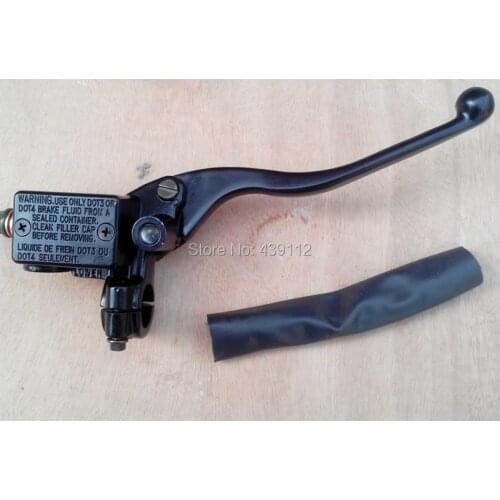 Universal Motorcycle Black Brake Clutch Levers pump assembly New Like For qingqi QM150 QM200 QS250