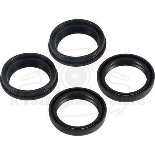 Fork Oil Seals 2PCS and Dust Seals 2 PCS Kit For Suzuki SV650 1998-2002 1999 2000 2001