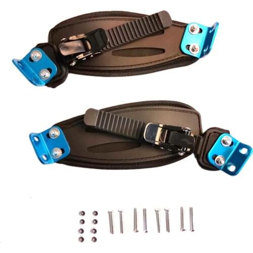 1 Pair Non-slip Electric Skateboard Strap Holder Buckle Foot Straps Black Nylon Bandage Belt Off Road Hoverboard Accessories