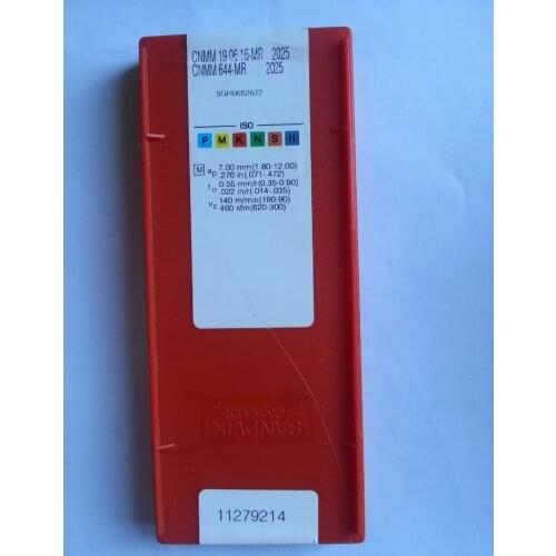 10PCS CARBIDE INSERT CNMM 190616-MR 2025