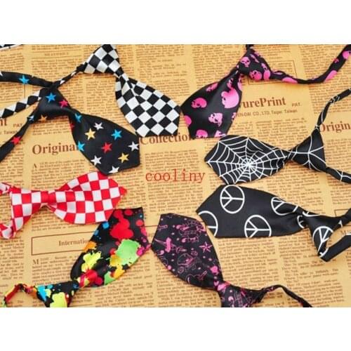 400pcs/lot Adjustable Dog Cat Pet Neck tie Bow tie Lovely Adorable Grooming Tie Necktie Wear 30 colors