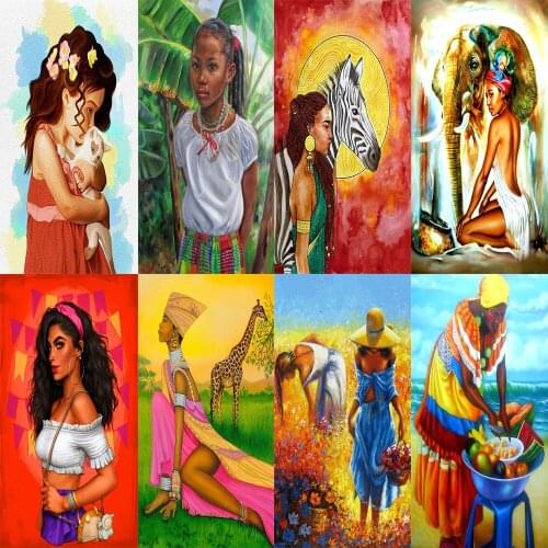 5d Diy Diamonds embroidery painting Full of round Simple beauty diamond home Decoration 30x40 size