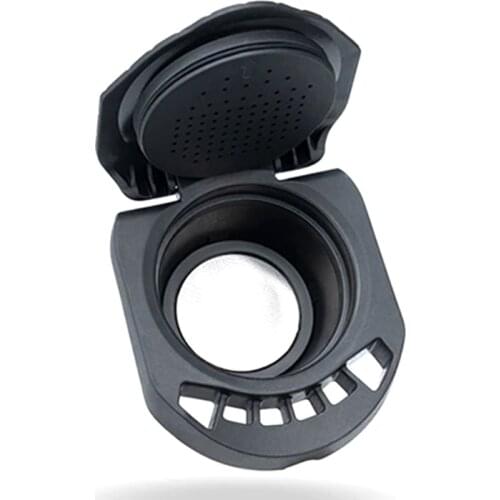 Adapter for Piccolo X Maker Reusable Coffee Capsule for Gusto Genio S Machine Crema Coffee Pod Holder