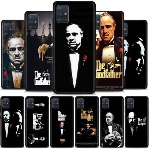 Phone Case for Samsung Galaxy S20 FE S21 Ultra 5G S8 S9 S10 S20 Plus S10e Silicone Soft Matte TPU Cover Coque The Godfather