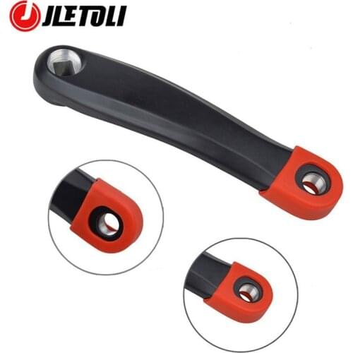 JLETOLI Bicycle Crank Protective Sleeve Crankset Protector Mountain Bike Gear Pedal Crank Rubber Protective Cover Bike Parts