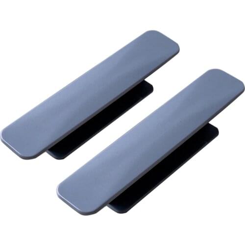 2-piece paste handle refrigerator glass door sliding door handle kitchen cabinet wardrobe drawer nail-free self-adhesive handle