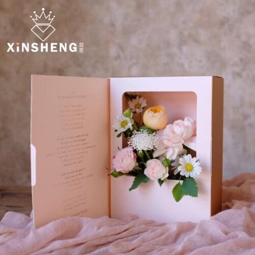 Flower arrangement box Korean creative Flower Gift Bouquet packaging christmas box party favor bags