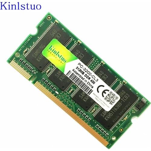 Kinlstuo Laptop Memory Ram SO-DIMM DDR1 DDR 400 333 MHz / PC-3200 PC-2700 200Pins 512MB 1GB For Sodimm Notebook Memoria Rams New