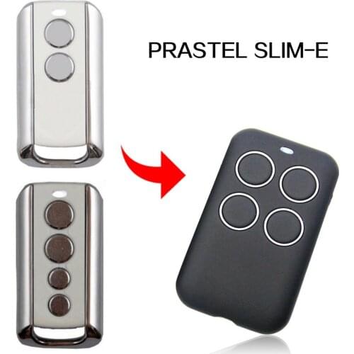 PRASTEL SLIM-E remote control gate remote control PRASTEL SLIM-E garage door remote control 433.92MHz