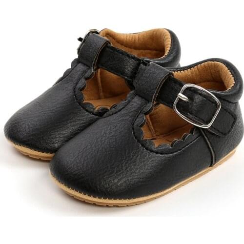 Lovely Baby PU Leather Shoes Toddler Boy Leopard Non-slip Soft Sole First Walking Spring And Autumn New Ins 2021