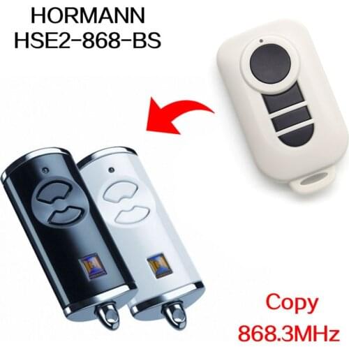 HORMANN HSE Remote Control 868MHz HORMANN HSE HSE2 HSE4 HSE5 868 BS 868.3MHz Gate Garage Remote Control