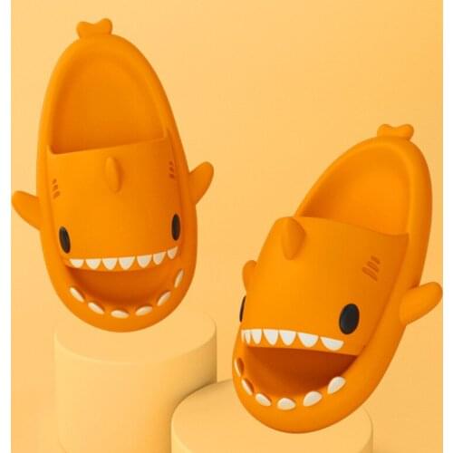 Summer Unisex Women Home Slippers Shark Cute Beach Shoes Men Solid Color Men Sandals Oudoor Casual Shoes Women Zapatillas Mujer