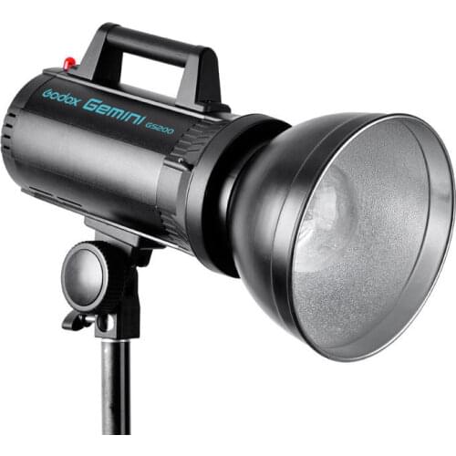 GS-200 200W Godox Gemini 200WS Studio Strobe Flash Light Lighting Lamp Head 220V