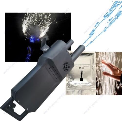 Wedding Firework Sparkler Handheld Shooting Gun Spark Pyrotechnic Bar Party Magic Wand Machine Electric Cold Pyro Stage Concert