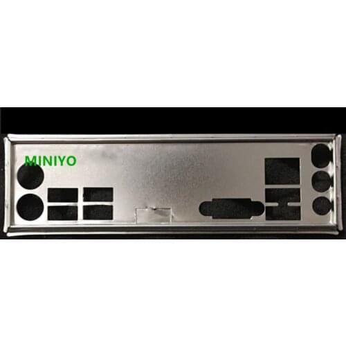 I/O Shield Back Plate Chassis BackPlate Blende Bracket For MSI B75MA-E33 Z77A-G41 Motherboard mainboard