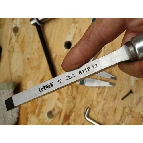 1Pcs 4 -16mm Narex Mortise chisel Hand chisel Woodworking tools 8112 Made in Czech Republic