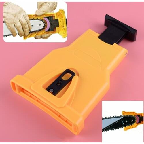 14-16 inch Chainsaw Teeth Sharpener Saw Chain Bar Grinding Tool for Woodworking