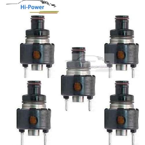 5PCS 50059 21003289 Transmission Shift Solenoid Saturn for TAAT Trans. 3rd. Design Borg-Warner Solenoid Kit 93-ON