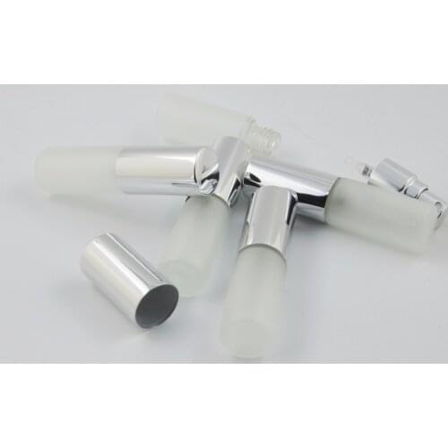 50Pcs/lot 5ml Mini Perfume Spray Glass Bottles Atomizer Refillable Empty Cosmetic Containers For Travel Women