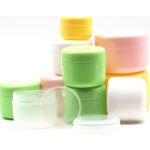 600pcs 50g Refillable Bottles Plastic Empty Makeup Jar Pot Travel Face Cream/Lotion/Cosmetic Container Storage Box