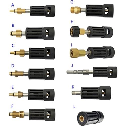 For Karcher Adapter High Pressure Water Gun Connector AR/Interskol/Lavor/Bosche/Huter/M22 Lance Wand to Karcher Female Adapter
