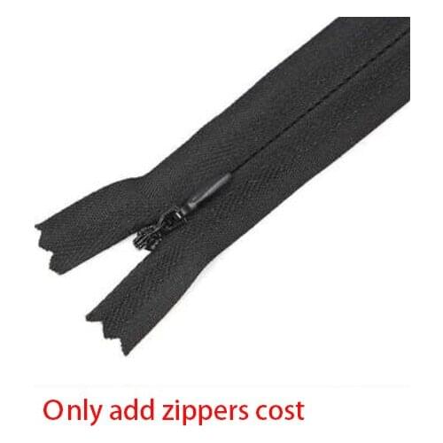 Add Zippers Cost For Cosplay Jumpsuit