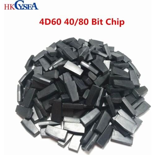 HKCYSEA 5/10/50pcs 4D60 Carbon Auto Car Key Transponder Chip ID60 40/80Bit 4D blank chip For Ford Fiesta Connect Focus Mondeo Ka