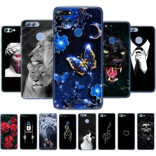 Mobile Phone Bag Case For Huawei Nova 2 2s Plus 2 Lite Soft TPU Silicon Back Cover 360 Full Protective Printing Coque
