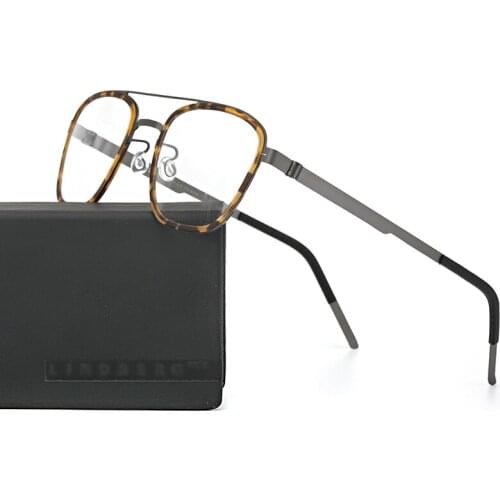 Retro glasses frame men Vintage square optical eyeglasses Myopia reading prescription women eyewear