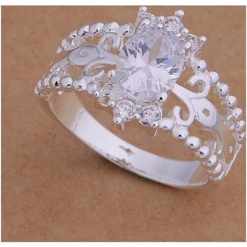 Silver plated Ring Fashion Jewerly Ring Women&Men luxury goods /eqoanhva ggkaoxra AR694