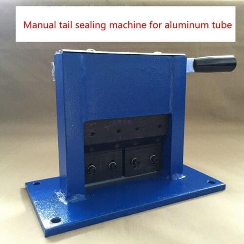 Manual Aluminum Tube Sealing Machine Tube Sealer Aluminum Laminate Tube Crimping Sealer
