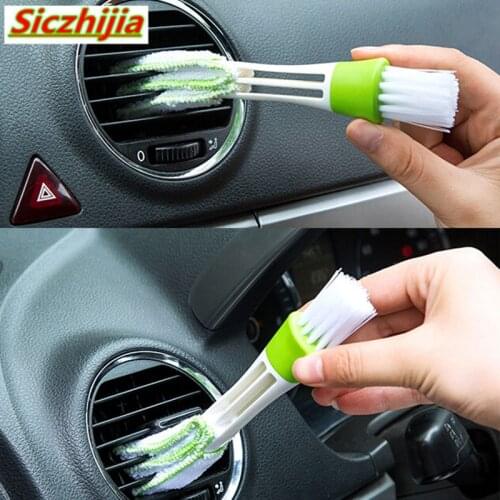 Keyboard seat car air outlet dust cleaning brush for Nissan Teana X-Trail Qashqai Livina Sylphy Tiida Sunny March Murano Geniss