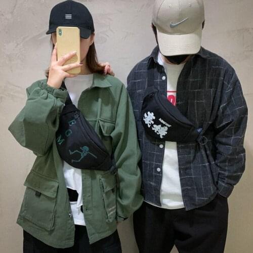 Men Waist Pack Bag Casual Travel Phone Belt Bag Waterproof Oxford Shoulder Fanny Pack Bag Money Hip Pack Bum Chest Bag