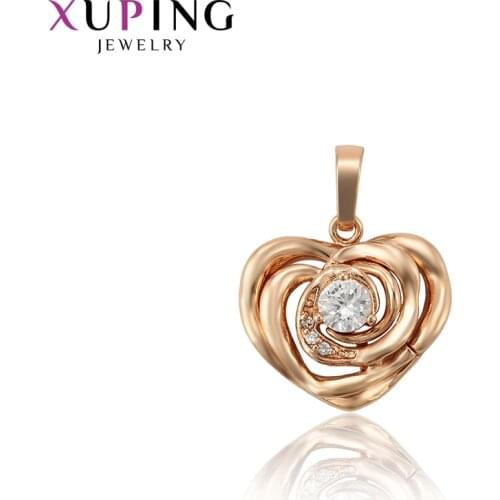 Xuping Fashion Jewelry Beautiful Divine Love Series Necklace Pendant for Ladies Thanksgiving Halloween Gift 34237