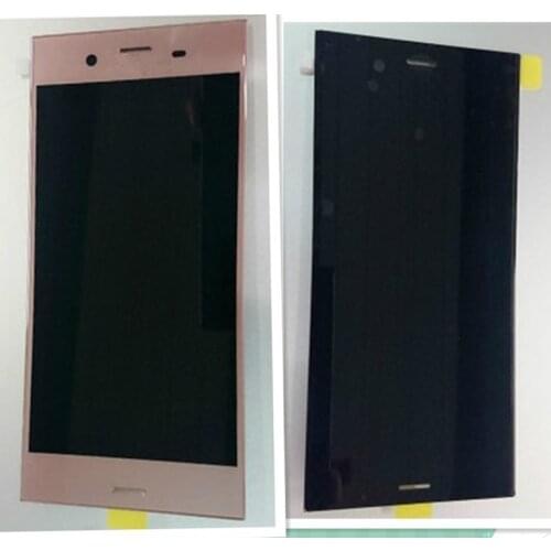 Negro blanco rosa azul LCD para Sony Xperia XZ1 G8341 G8342 pantalla LCD con montaje de digitalizador con pantalla táctil reempl