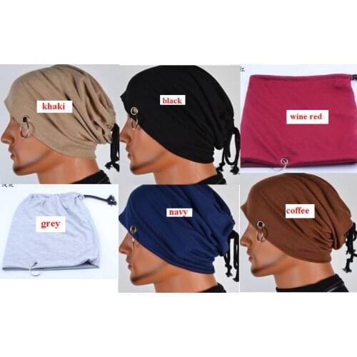 120pcs/lot new fashion unisex warm Elastic candy color hip hop beanie hat with ring