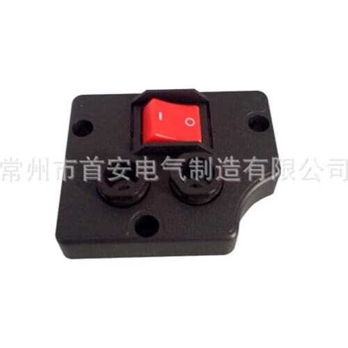 2psc FB2 250V 10A Rocker Switch Power On Off Pushbutton Switches for Beach Table Drill with Panel