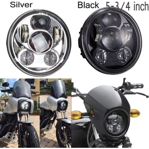 5.75 Inch moto LED Round Motorcycle Headlight for Harley Wide Glide XL1200X FXDX Seventy Two Headlight LED 5 3/4" Headlamp