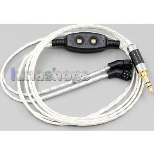 6N PCOCC + Pure Silver Alloy Earphone Cable For JH Audio Sirens Roxanne JH24 LN004751