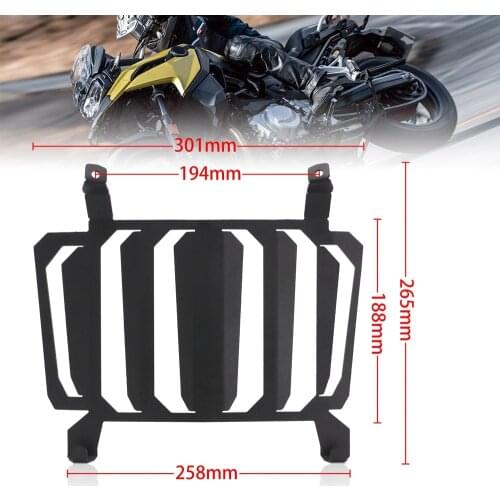 Motorcycle accessories Water tank mesh grid cooling shield radiator grille shield for BMW F750GSF 2018