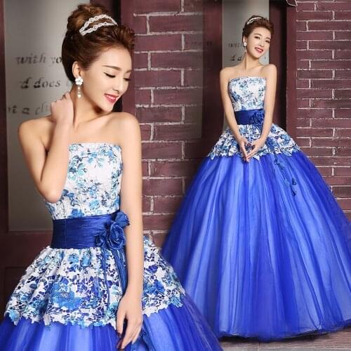 Free ship royal blue embroidery ball gown medieval dress princess Medieval Renaissance Gown queen cosplay Victoria dress