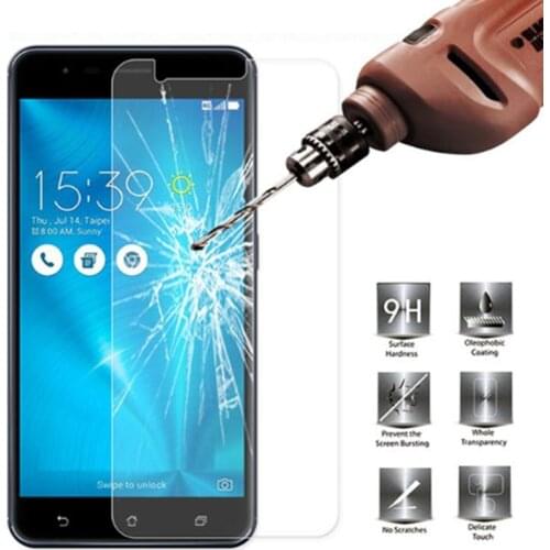 9H 2.5D Tempered Glass Case For Asus Zenfone 3 Zoom ZE553KL Screen Protector For Asus Zenfone 3 Zoom ZE553KL Protective film