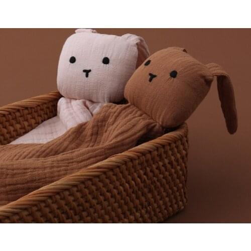 Baby Toys Soothe Appease Towel Appease Doll For Newborn Comforting Sleeping Toy Q1FE