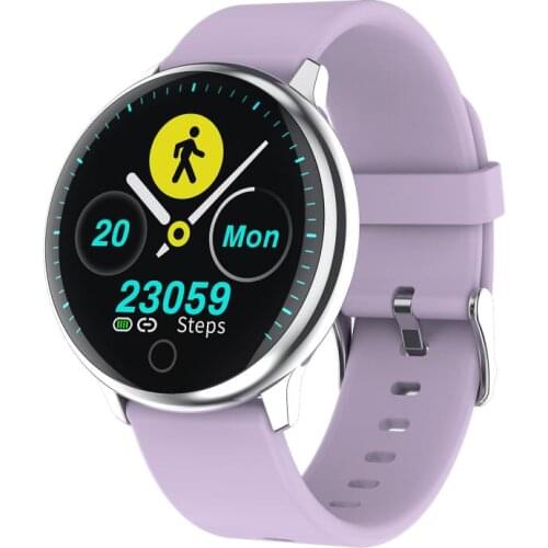 Nennbo Full Round Touch Control Heart Rate Blood Pressure Physiological Monitor Bracelet Fitness Tracker Smart Watch Q9 Q8