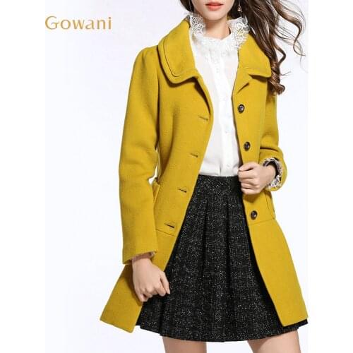 Женские приталенные пальто Gowani China At AliExpress