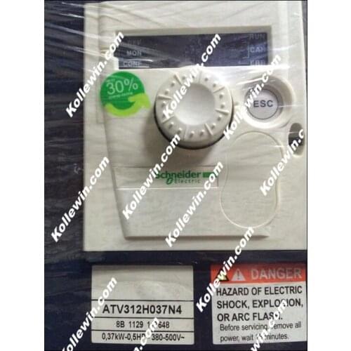 ATV312H037N4 VFD Inverter Input 3ph 380V 1.5A 0.37KW NEW IN BOX . Free Manuals and Software