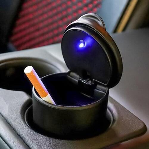 With Light Lightweight Detachable Car Ashtray Cylinder for Electric Vehicles